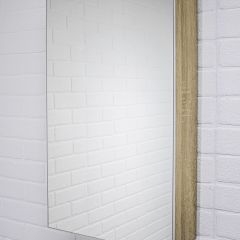 Шкаф-зеркало Мечта 40 Дуб сонома АЙСБЕРГ (DM2317HZ) в Губахе - gubaha.mebel24.online | фото 5
