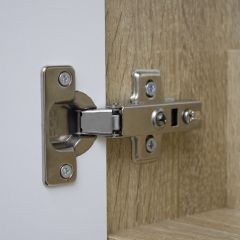 Шкаф-зеркало Мечта 50 Дуб сонома АЙСБЕРГ (DM2318HZ) в Губахе - gubaha.mebel24.online | фото 5