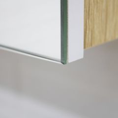 Шкаф-зеркало Мечта 50 Дуб сонома АЙСБЕРГ (DM2318HZ) в Губахе - gubaha.mebel24.online | фото 6