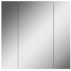 Шкаф-зеркало Норма 70 3 двери АЙСБЕРГ (DA1641HZ) в Губахе - gubaha.mebel24.online | фото 4