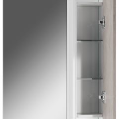 Шкаф-зеркало Uno 60 Дуб серый левый/правый Домино (DU1503HZ) в Губахе - gubaha.mebel24.online | фото 4
