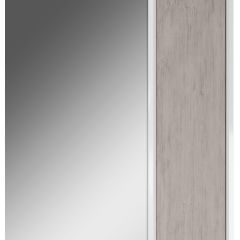 Шкаф-зеркало Uno 60 Дуб серый левый/правый Домино (DU1503HZ) в Губахе - gubaha.mebel24.online | фото 5