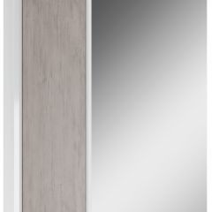 Шкаф-зеркало Uno 60 Дуб серый левый/правый Домино (DU1503HZ) в Губахе - gubaha.mebel24.online | фото 2