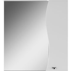 Шкаф-зеркало Волна 60 правый АЙСБЕРГ (DA1047HZ) в Губахе - gubaha.mebel24.online | фото 3