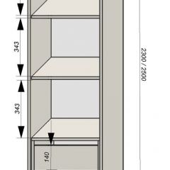 Спальня Серый камень 6 (серии «ГЕСТИЯ») в Губахе - gubaha.mebel24.online | фото 4