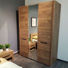 АФИНА Спальный гарнитур Дуб Крафт (модульная) в Губахе - gubaha.mebel24.online | фото 8