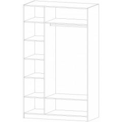 ДИАНА Шкаф 3-х створчатый в Губахе - gubaha.mebel24.online | фото 2