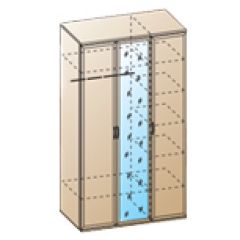 Спальня Карина композиция 2 (Гикори Джексон светлый) в Губахе - gubaha.mebel24.online | фото 2