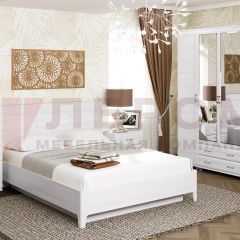 Спальня Мелисса композиция 5 (Снежный Ясень) в Губахе - gubaha.mebel24.online | фото