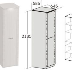 Спальный гарнитур Элана (модульная) Бодега белая в Губахе - gubaha.mebel24.online | фото 9