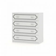 ЛАК Спальный гарнитур (модульный) белый в Губахе - gubaha.mebel24.online | фото 3