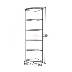 Спальный гарнитур Ольга-13 (модульный) в Губахе - gubaha.mebel24.online | фото 37