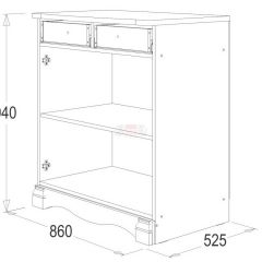 Спальный гарнитур Ольга-1Н (модульная) в Губахе - gubaha.mebel24.online | фото 14