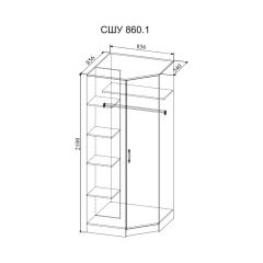 СОФИ Спальный гарнитур (модульный) в Губахе - gubaha.mebel24.online | фото 27