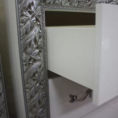 Спальный гарнитур Тиффани Premium черная/серебро в Губахе - gubaha.mebel24.online | фото 5