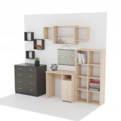 Стеллаж 8 секций (дуб сонома) в Губахе - gubaha.mebel24.online | фото 5