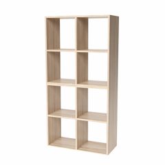 Стеллаж 8 секций (дуб сонома) в Губахе - gubaha.mebel24.online | фото