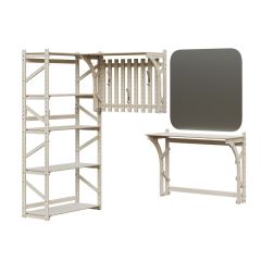 Стеллаж Конструктор Арт.С1600-1 в Губахе - gubaha.mebel24.online | фото 5