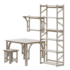 Стеллаж Конструктор Арт.С2000-1 в Губахе - gubaha.mebel24.online | фото 5