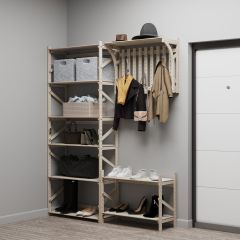 Стеллаж Конструктор Арт.С2000-1 в Губахе - gubaha.mebel24.online | фото 4