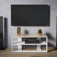 Стеллаж под ТВ Diamond Тип 3 в Губахе - gubaha.mebel24.online | фото 4