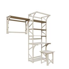 Стеллаж+стол Конструктор Арт.СRСт1-1 в Губахе - gubaha.mebel24.online | фото 5