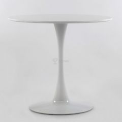 Стол Barneo T-3 Tulip style (RAL9003 белый, D80) в Губахе - gubaha.mebel24.online | фото 2