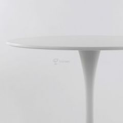 Стол Barneo T-3 Tulip style (RAL9003 белый, D80) в Губахе - gubaha.mebel24.online | фото 4