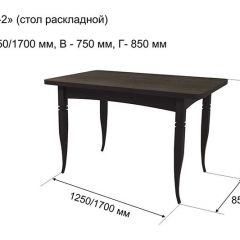 Стол раскладной Ялта-2 (опоры массив цилиндрический) в Губахе - gubaha.mebel24.online | фото 6