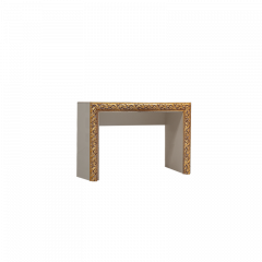 Стол туалетный (1,2) Тиффани Premium слоновая кость/золото (ТФСТ-1(П) в Губахе - gubaha.mebel24.online | фото