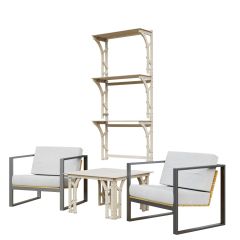 Столик журнальный Конструктор Арт. СЖ -1 в Губахе - gubaha.mebel24.online | фото 5