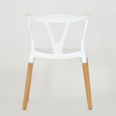 Стул Barneo N-218 Wishbone интерьерный кухонный белый в Губахе - gubaha.mebel24.online | фото 2