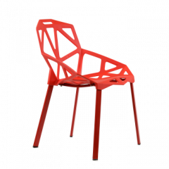 Стул Barneo N-229 One красный в Губахе - gubaha.mebel24.online | фото