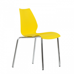 Стул Barneo N-234 Lili Желтый в Губахе - gubaha.mebel24.online | фото