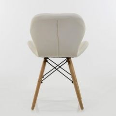 Стул Barneo N-42 Perfecto PU белый в Губахе - gubaha.mebel24.online | фото 4
