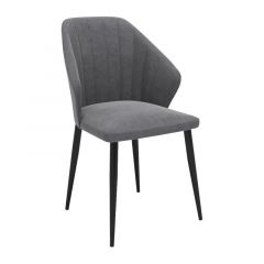 Стул Энзо Ultra Grey (серый/черный) 4 шт. в Губахе - gubaha.mebel24.online | фото