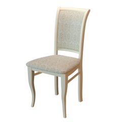 Стул М15 (жаккард №40) массив слоновая кость (2 шт.) в Губахе - gubaha.mebel24.online | фото