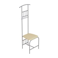 Стул-вешало См13 Экокожа жемчужный в Губахе - gubaha.mebel24.online | фото