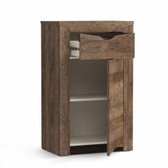 Тумба 33.20 "Лючия" (кейптаун / венге / белый) в Губахе - gubaha.mebel24.online | фото 2
