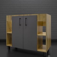 Тумба под умывальник "Фостер 100" Craft без ящика Домино (DCr2205T) в Губахе - gubaha.mebel24.online | фото 6