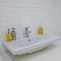 Умывальник мебельный "Фостер 80" Kirovit в Губахе - gubaha.mebel24.online | фото 4