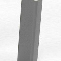 Торцевая заглушка для цоколя h150 мм Цвет Алюминий (Алюминий, Белый, Черный, Сонома) в Губахе - gubaha.mebel24.online | фото