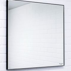 Зеркало Corsica 600х600 black без подсветки Sansa (SB1064Z) в Губахе - gubaha.mebel24.online | фото 2