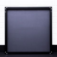 Зеркало Corsica 600х600 black без подсветки Sansa (SB1064Z) в Губахе - gubaha.mebel24.online | фото 3