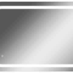 Зеркало Elis 100 white с подсветкой Sansa (SEe1045Z) в Губахе - gubaha.mebel24.online | фото