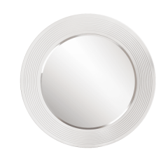 Зеркало круглое белый (РМ/02(S) в Губахе - gubaha.mebel24.online | фото 1