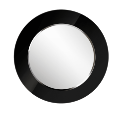 Зеркало круглое черный (РМ/02) в Губахе - gubaha.mebel24.online | фото 1