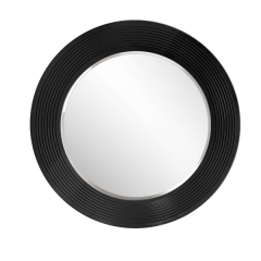 Зеркало круглое черный (РМ/02(S) в Губахе - gubaha.mebel24.online | фото