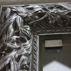 Зеркало Тиффани Premium черная/серебро (ТФСТ-2(П) в Губахе - gubaha.mebel24.online | фото 2