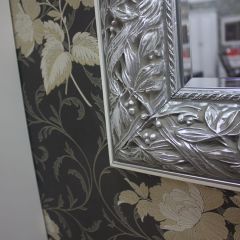 Зеркало Тиффани Premium черная/серебро (ТФСТ-2(П) в Губахе - gubaha.mebel24.online | фото 3